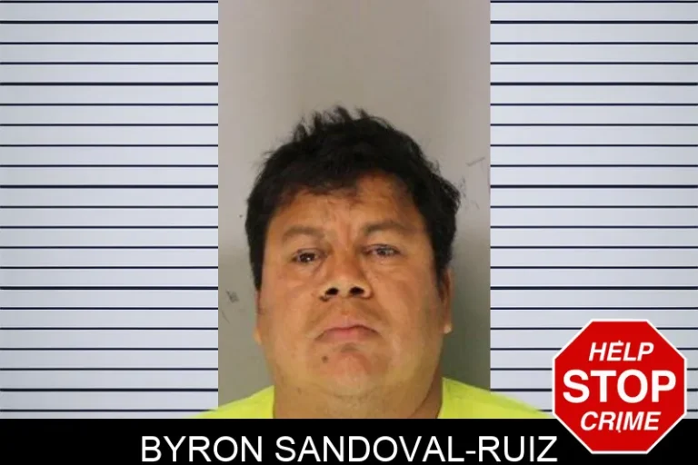 Byron Sandoval-Ruiz mugshot – Hall County , Georgia Byron Sandoval-Ruiz