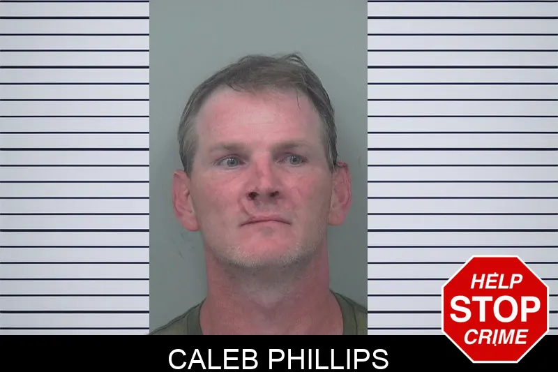 Caleb Phillips Mugshots