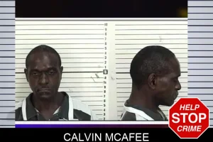 Calvin McAfee mugshot
