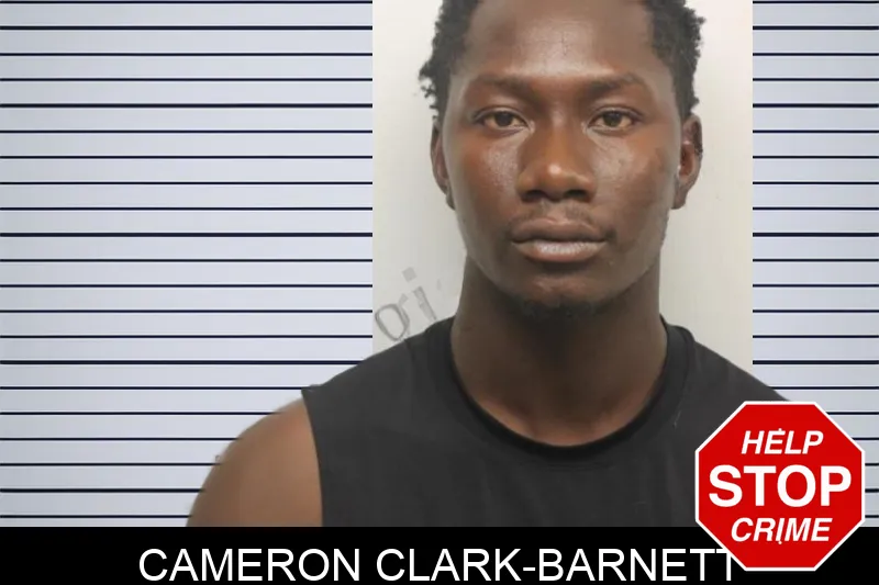 Cameron Clark-Barnett mugshot