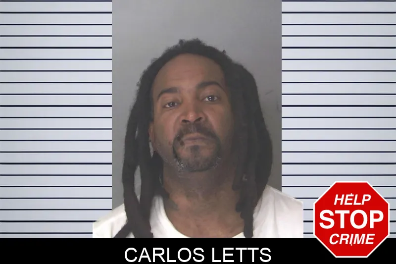 Carlos Letts mugshot