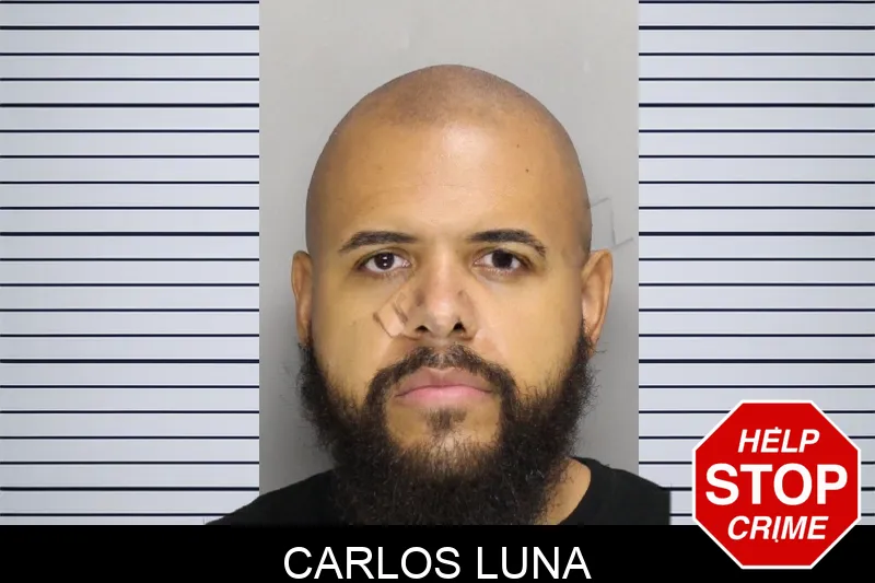 Carlos Luna mugshot