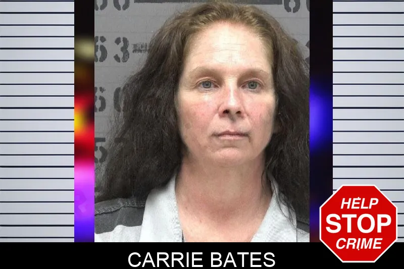 Carrie Bates mugshot
