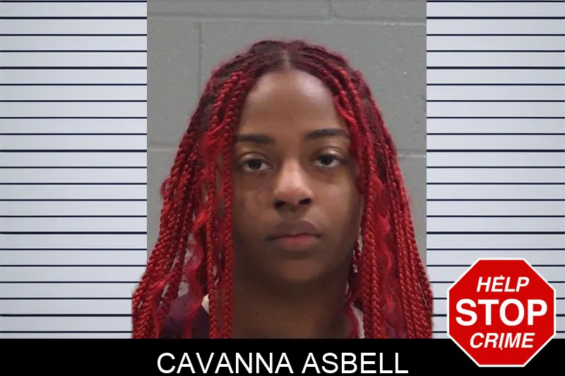 Cavanna Asbell mugshot