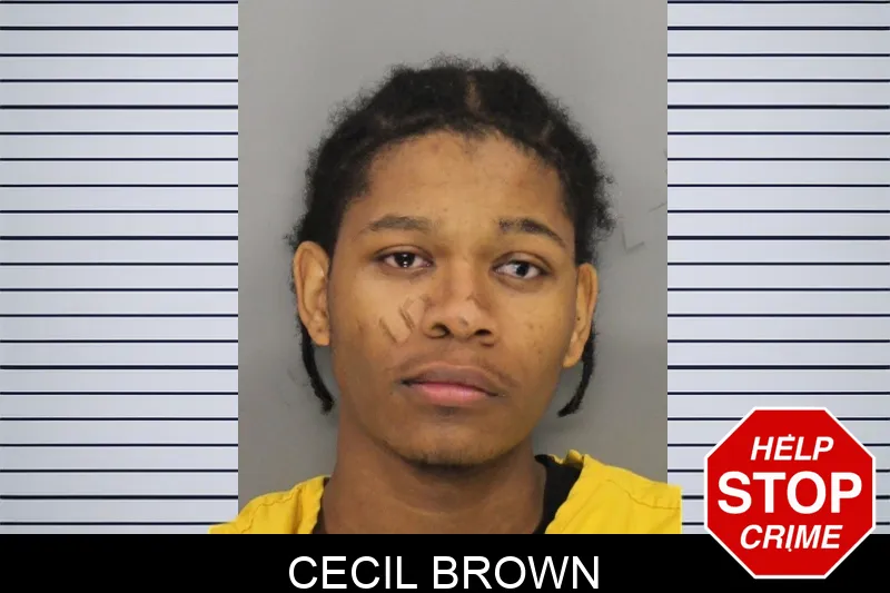 Cecil Brown mugshot
