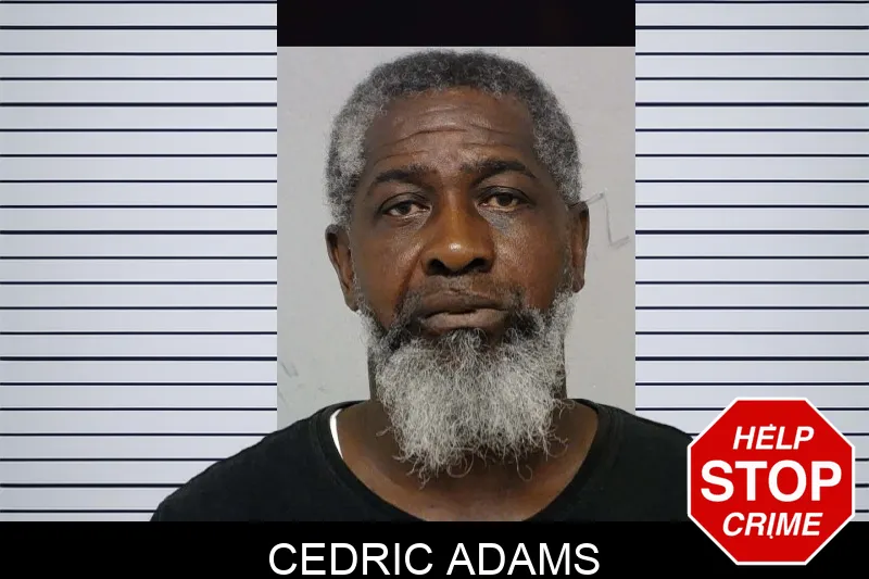 Cedric Adams mugshot