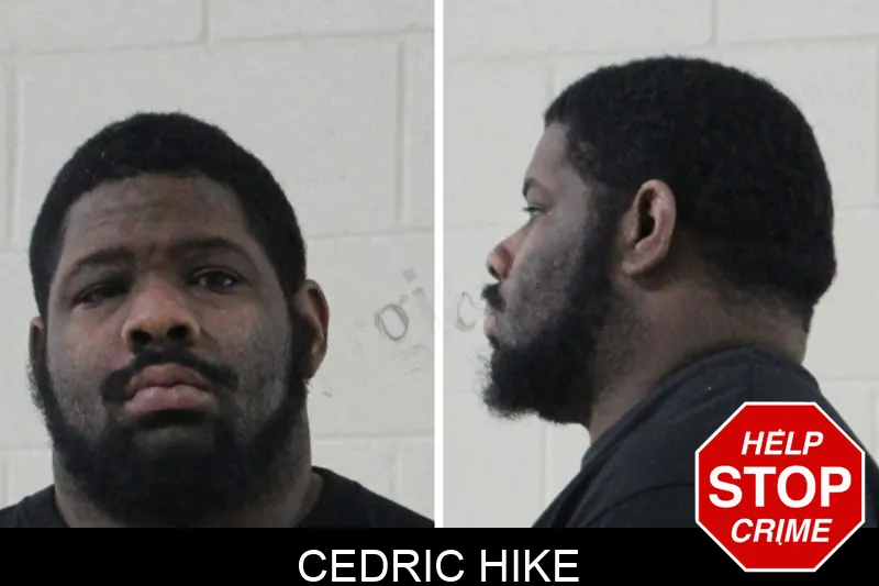 Cedric Hike mugshot