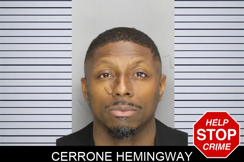 Cerrone Hemingway mugshot – Cobb County , Georgia Cerrone Hemingway mugshot