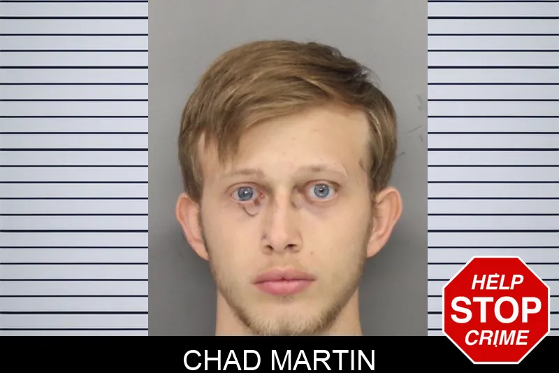 Chad Martin mugshot