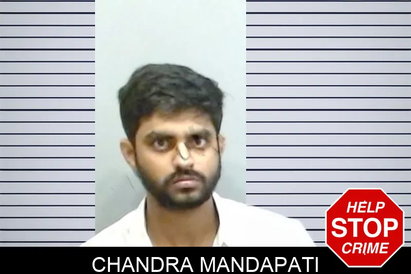 Chandra Mandapati mugshot – Fulton County , Georgia Chandra Mandapati mugshot