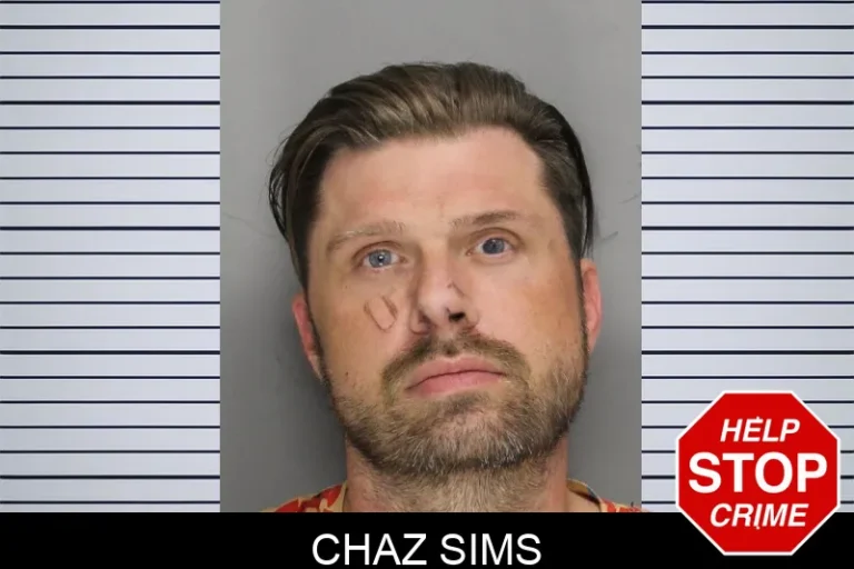 Chaz Sims mugshot – Cobb County , Georgia Chaz Sims