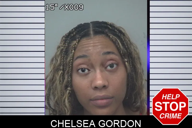 Chelsea Gordon mugshot