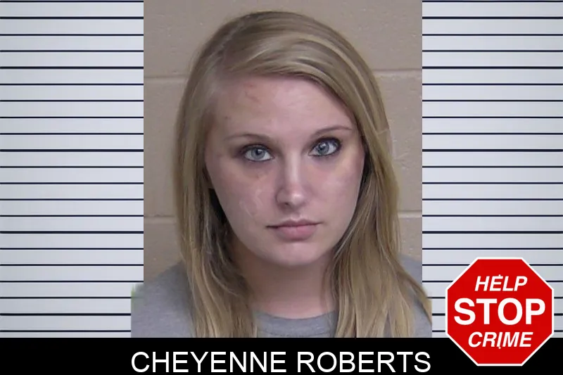 Cheyenne Roberts mugshot