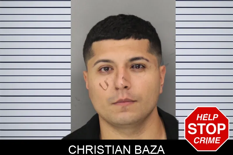 Christian Baza mugshot