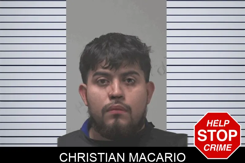 Christian Macario mugshot