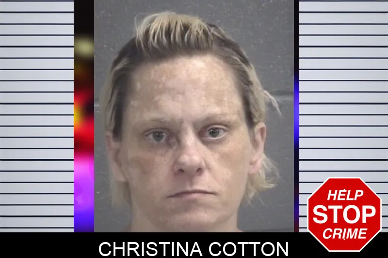Christina Cotton Mugshots