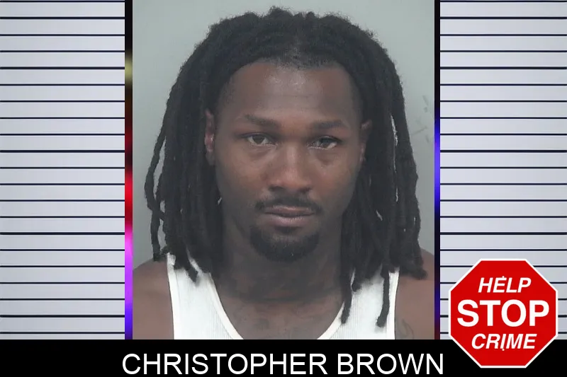 Christopher Brown mugshot