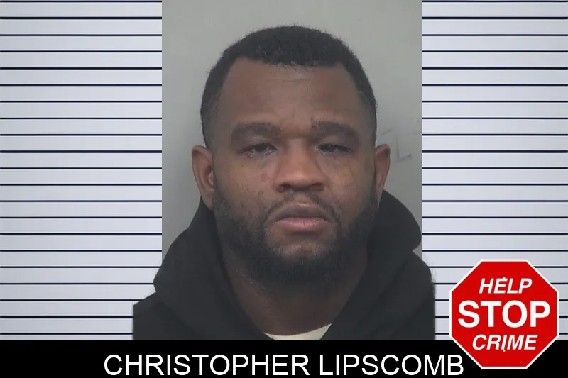 Christopher Lipscomb mugshot