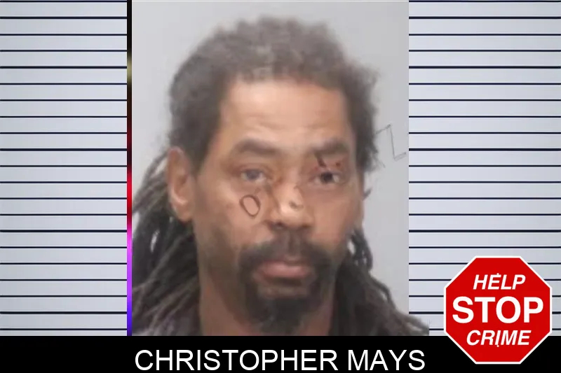 Christopher Mays mugshot