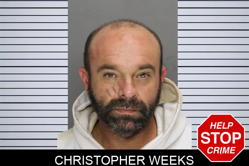 Christopher Weeks mugshot