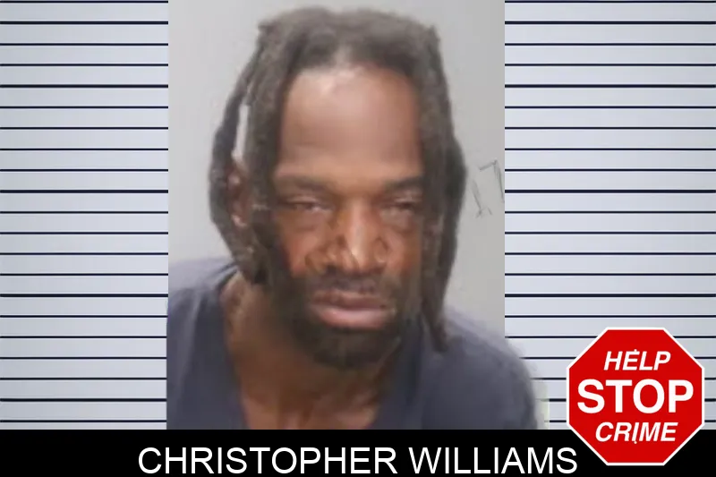 Christopher Williams mugshot
