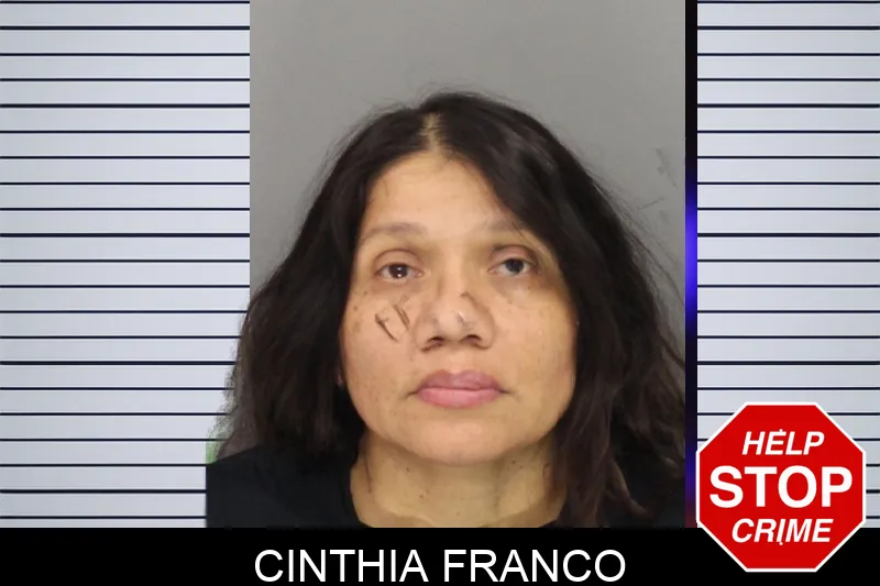Cinthia Franco mugshot