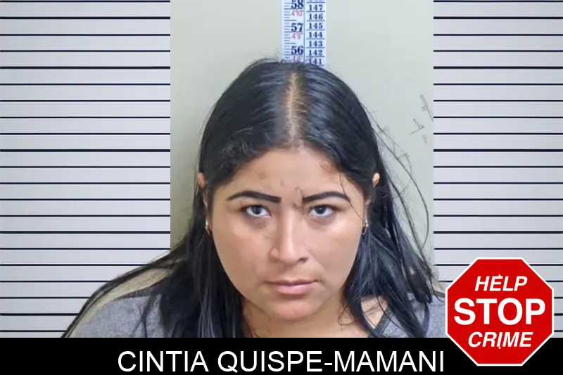 Cintia Quispe-Mamani mugshot