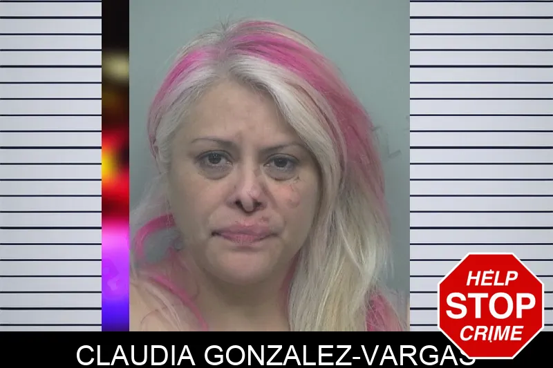 Claudia Gonzalez-Vargas mugshot