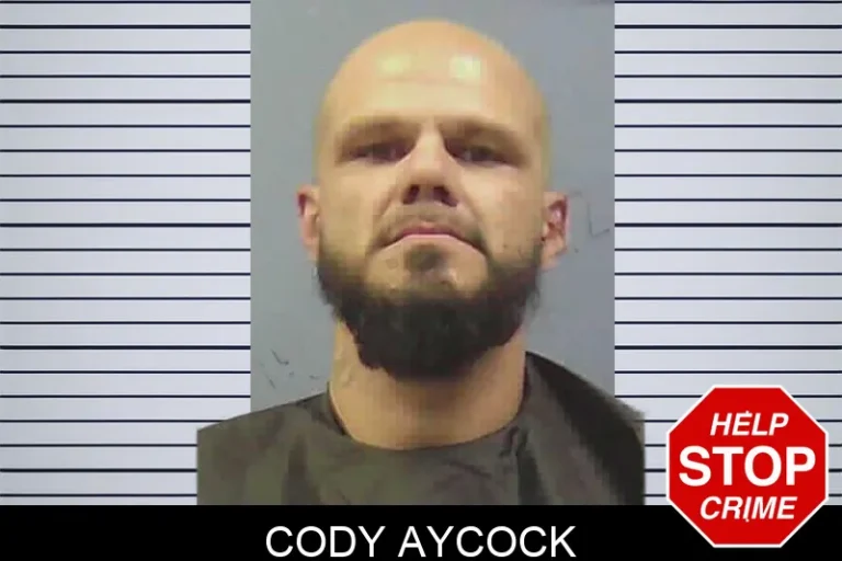 Cody Aycock mugshot – Chattooga County , Georgia Cody Aycock