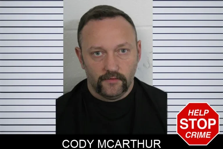 Cody McArthur mugshot – Floyd County , Georgia Cody McArthur