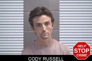 Cody Russell mugshot