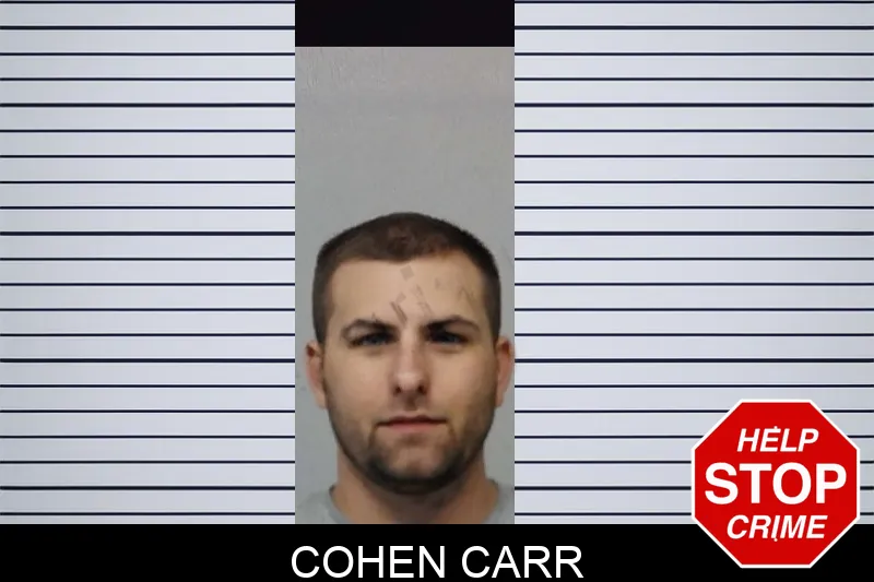 Cohen Carr mugshot