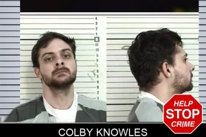 Colby Knowles mugshot
