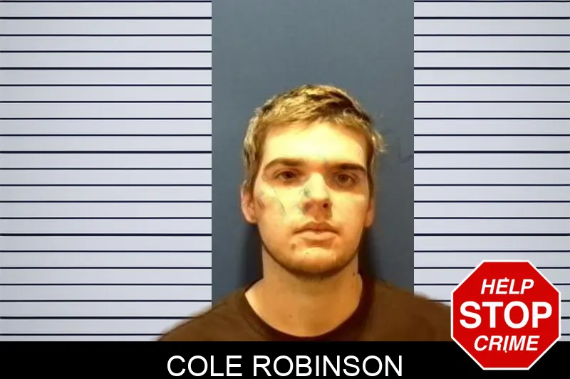 Cole Robinson mugshot