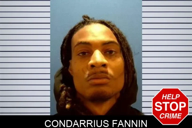 Condarrius Fannin mugshot – Troup County , Georgia Condarrius Fannin
