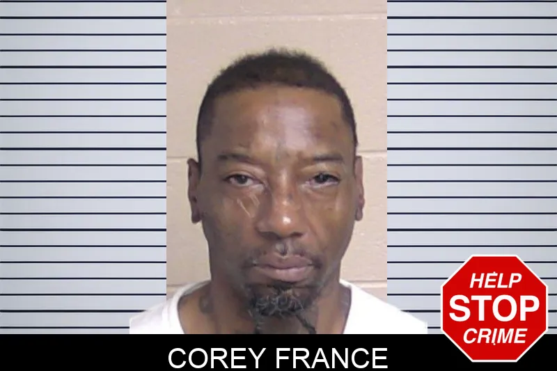 Corey France mugshot