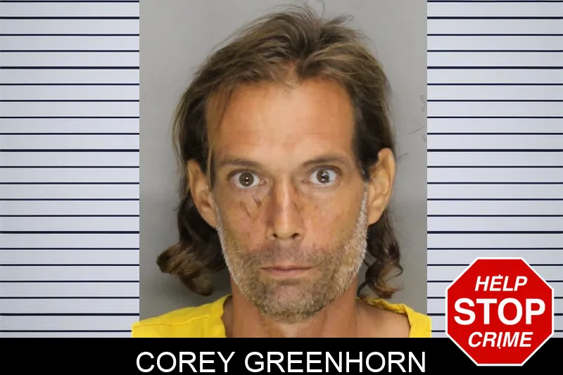 Corey Greenhorn mugshot