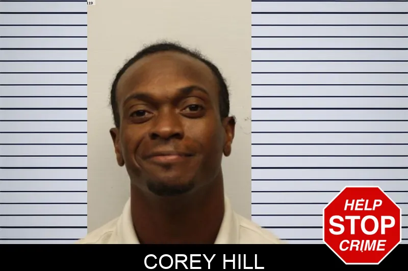 Corey Hill mugshot