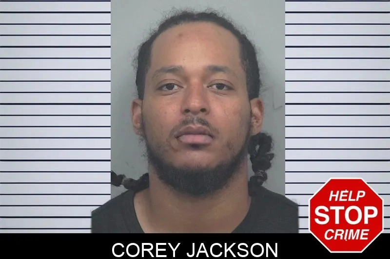 Corey Jackson mugshot