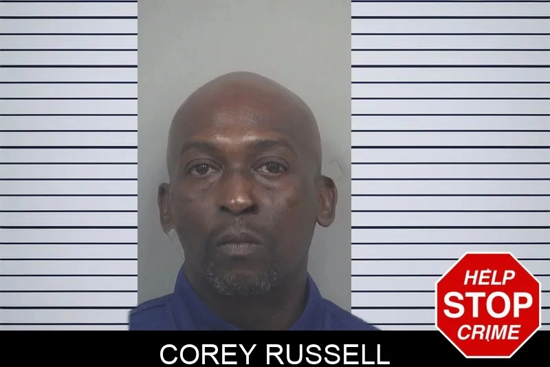Corey Russell mugshot