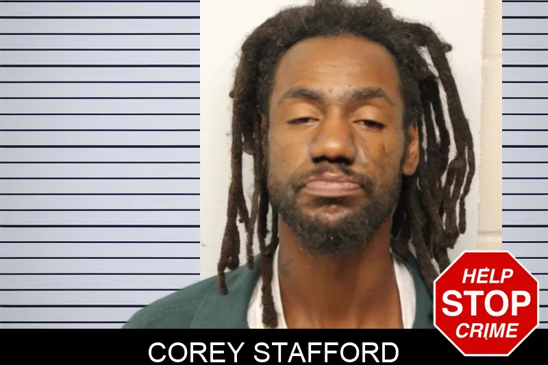 Corey Stafford mugshot