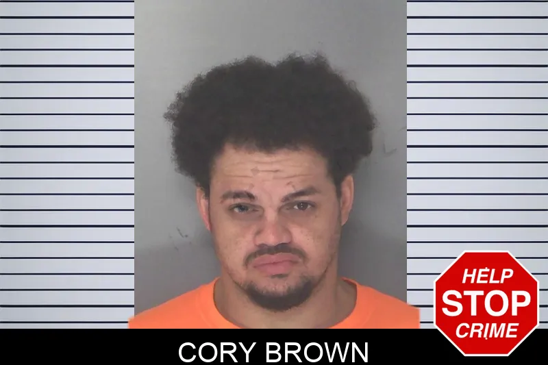 Cory Brown mugshot