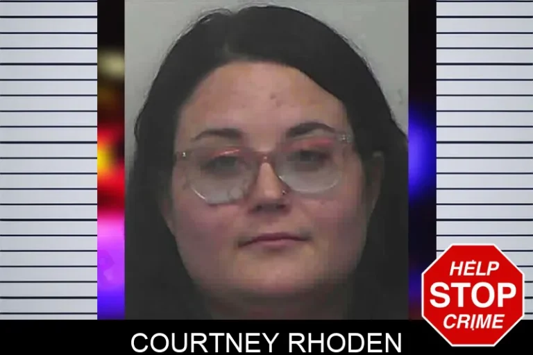 Courtney Rhoden mugshot – Lanier County , Georgia Courtney Rhoden