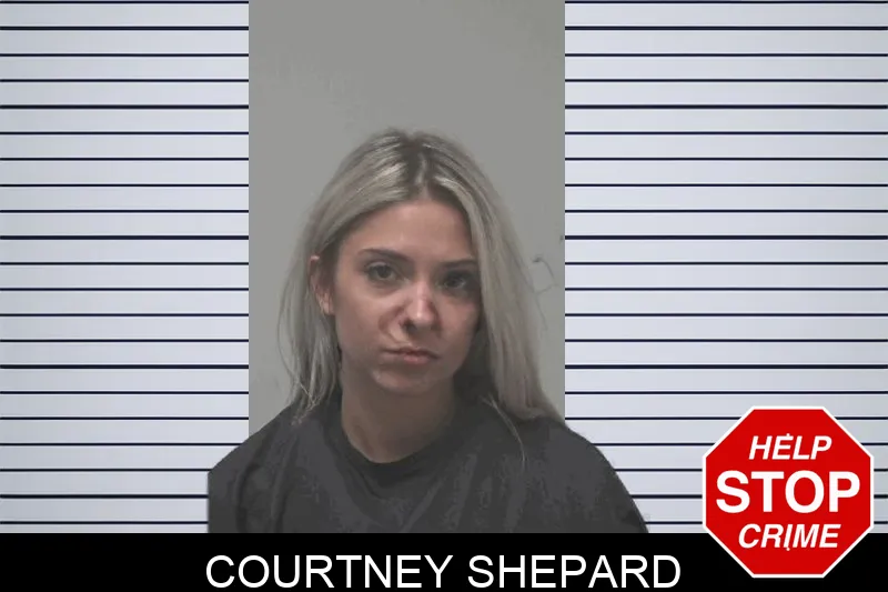 Courtney Shepard mugshot