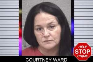 Courtney Ward mugshot