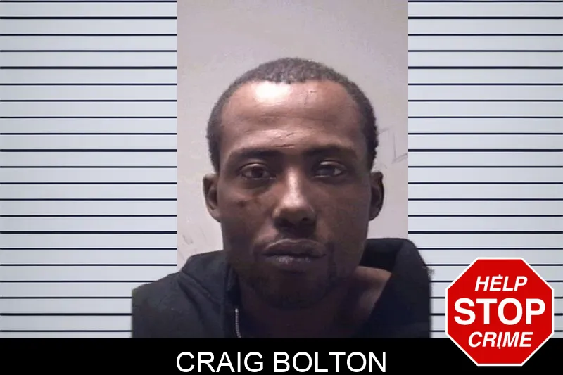 Craig Bolton mugshot