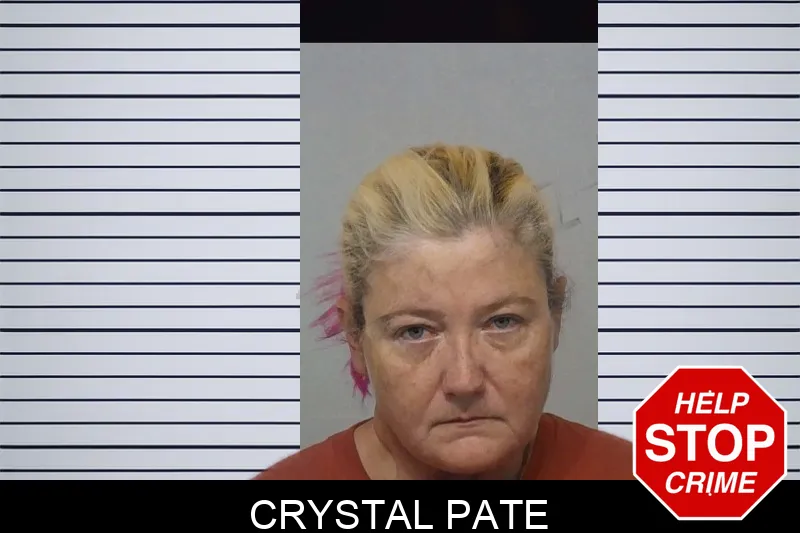 Crystal Pate Mugshots
