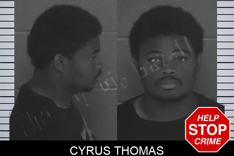 Cyrus Thomas mugshot