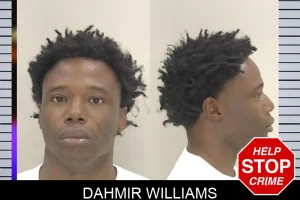 Dahmir Williams mugshot