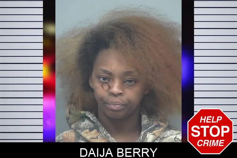 Daija Berry Mugshots
